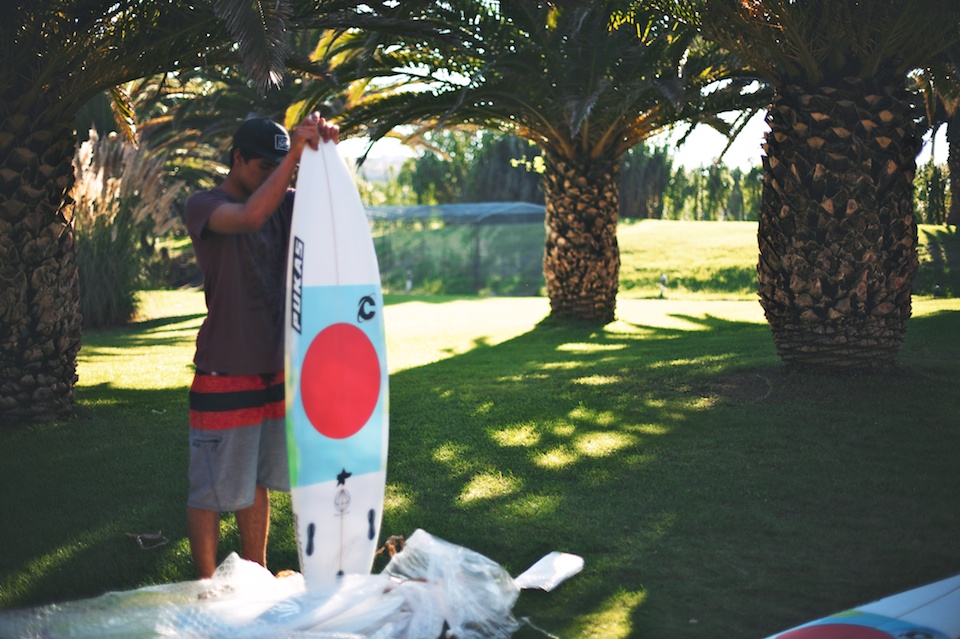 Pukas Surf Surfboards DFK II shaped by Johnny Cabianca tested by Gabriel Medina