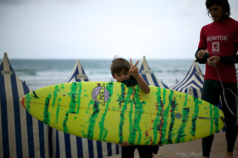 Pukas Surf PKS Polykarbonate Surfboards are great for surfschools