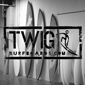 Pukas Surf Twig quiver shaped by Mike Agote Grant Twiggy Baker Banner