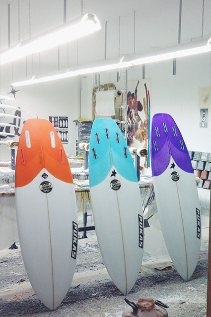 Pukas Surf Surfboards El Loco shaped by Axel Lorentz Pukas Surf Surfboards El Loco shaped by Axel Lorentz