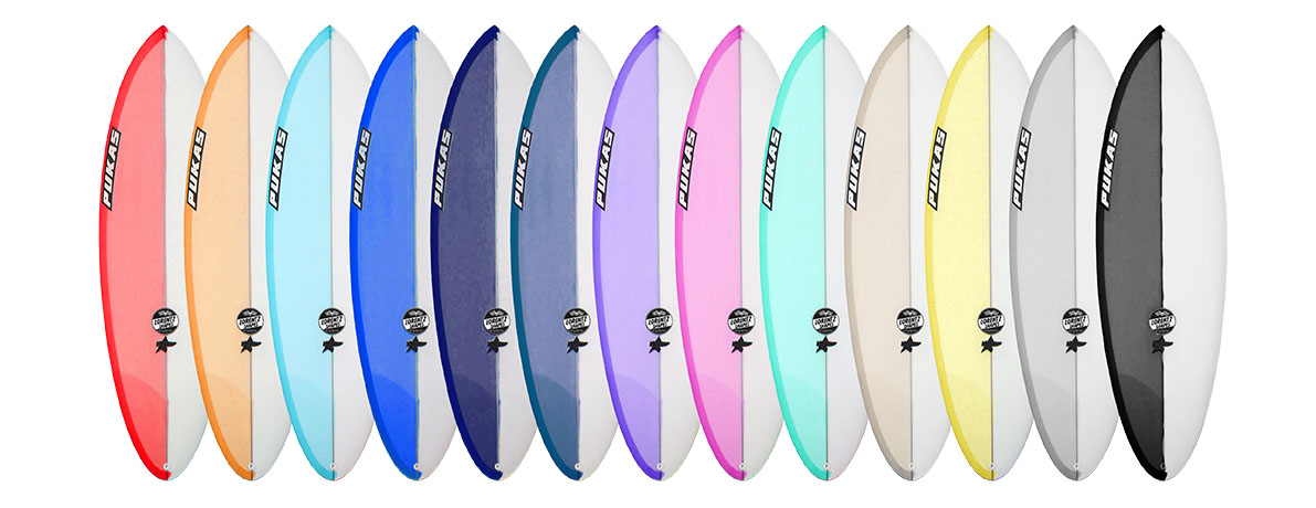 Pukas Surf Surfboards Original Sixtyniner shaped by Axel Lorentz Tints Family Pukas Surf Surfboards Original Sixtyniner shaped by Axel Lorentz Tints Family