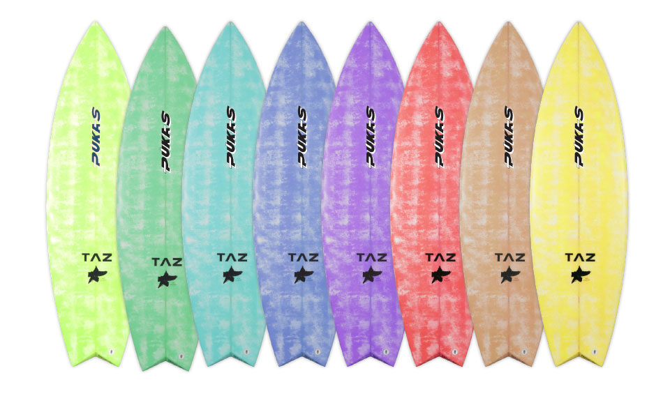 Pukas Surf Surfboards Parachute by Taz