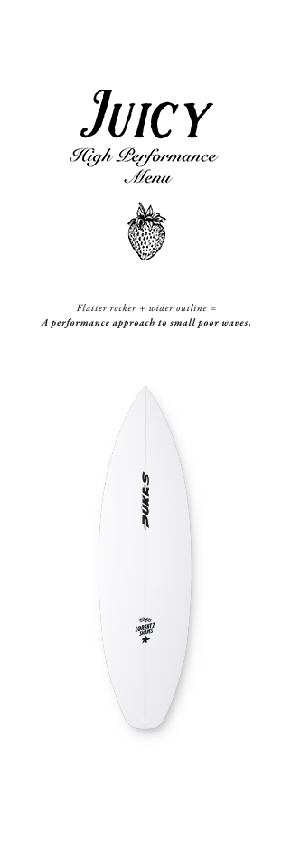 Pukas Surf Surfboards Juicy shaped by Axel Lorentz