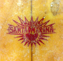 Pukas Surf Santa Marina Logo 1973-74