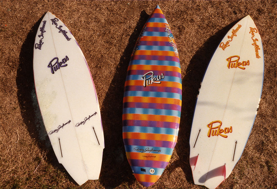 Pukas Surf Surfboards 80s Twin-fin Tri-fin Four-fin