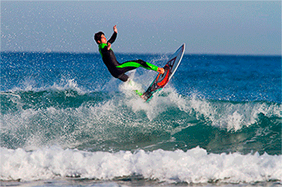 Pukas Surf Surfboards GSpot Gabriel Medina Full 360 Air Rotation