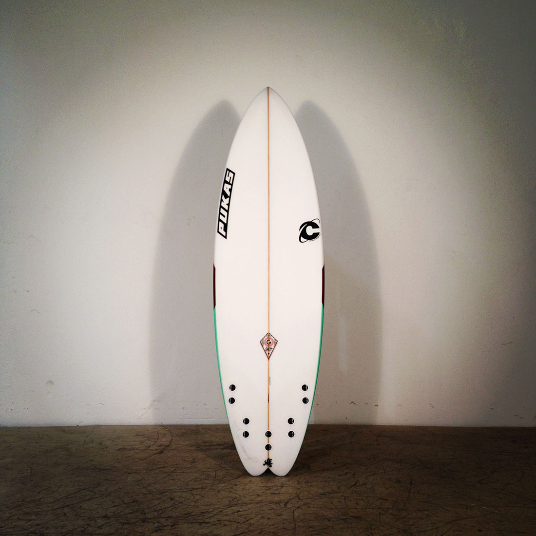 Pukas Surf Surfboards GSpot shaped by Johnny Cabianca