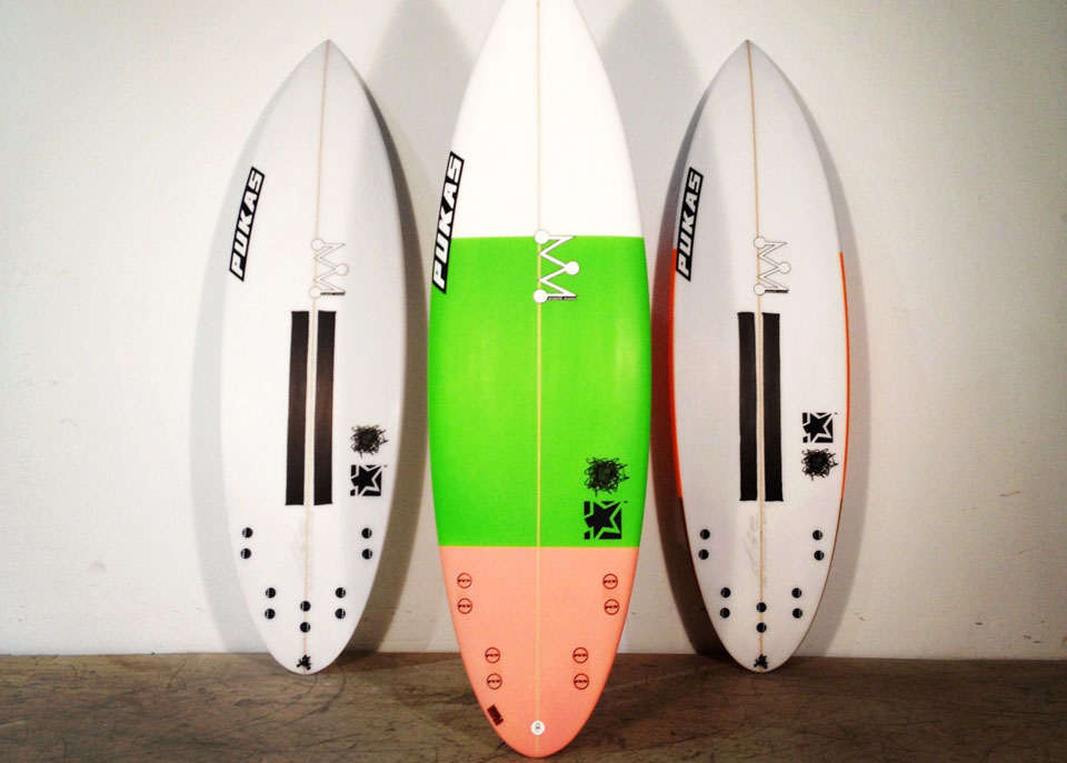 Pukas Surf Surfboards Foamball Shaped by Mikel Agote