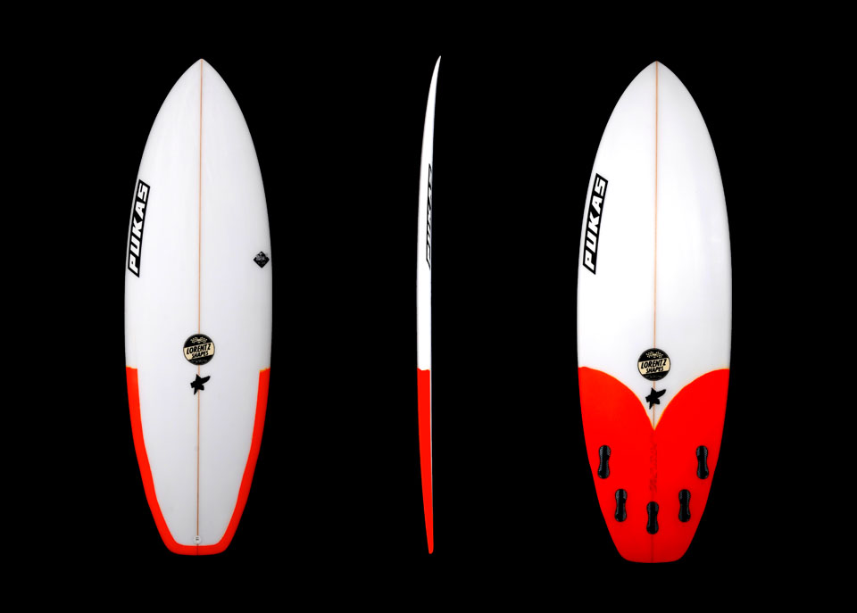 Pukas Surf Surfboards Surf El Loco shaped by Axel Lorentz Pukas Surf Surfboards Surf El Loco shaped by Axel Lorentz