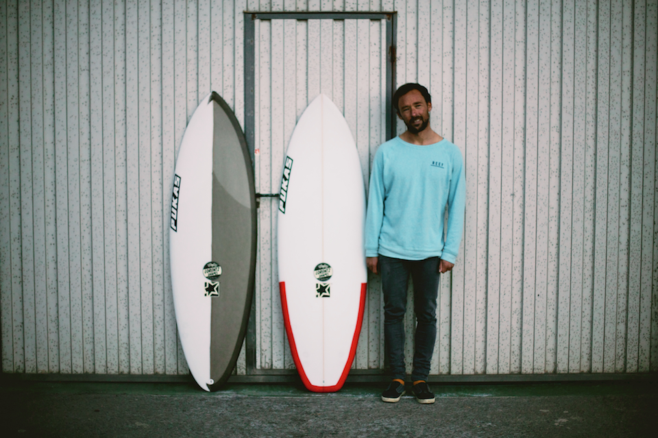 Pukas Surf Surfboards Kepa enjoys his Pukas Original Sixtyniner and El Loco shaped by Axel Lorentz
