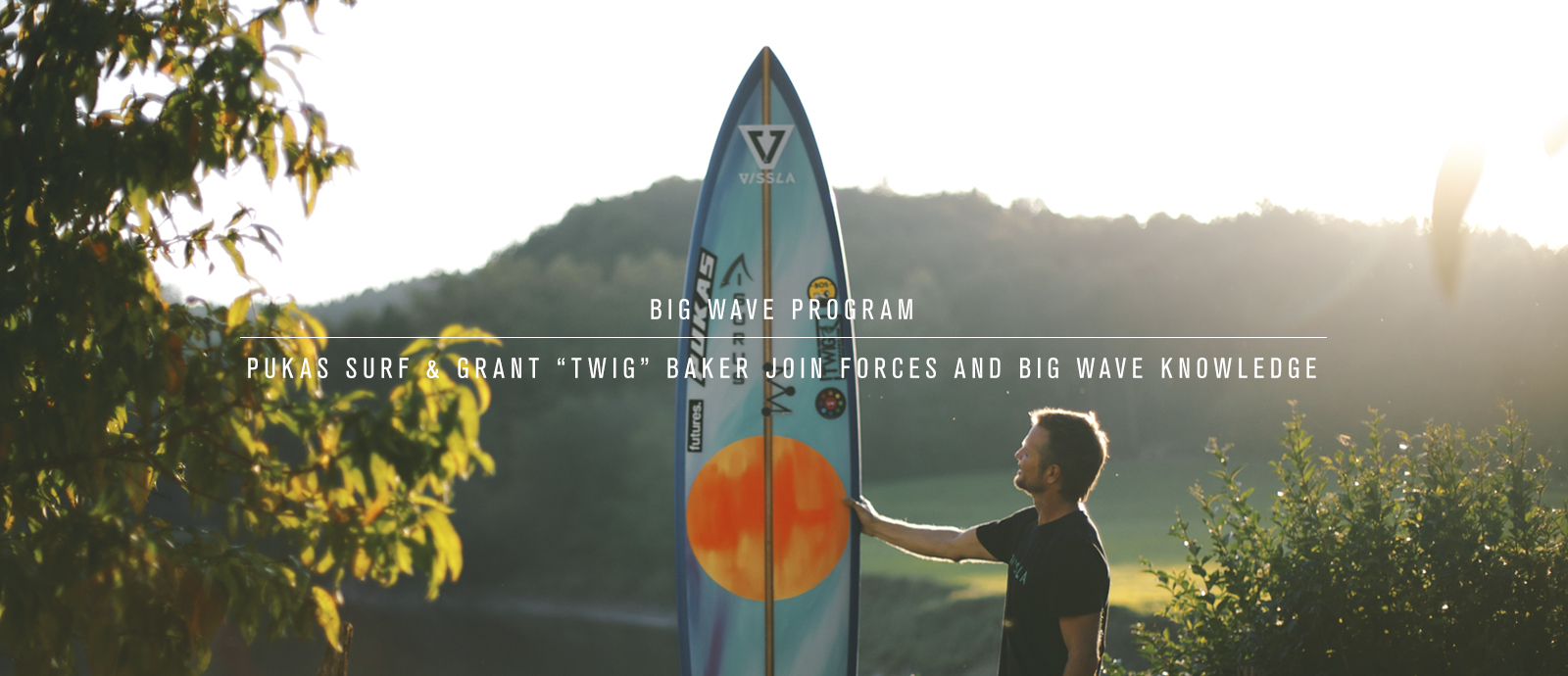 Pukas Surf Grant Twig Baker Big Wave Program Surfboards Header