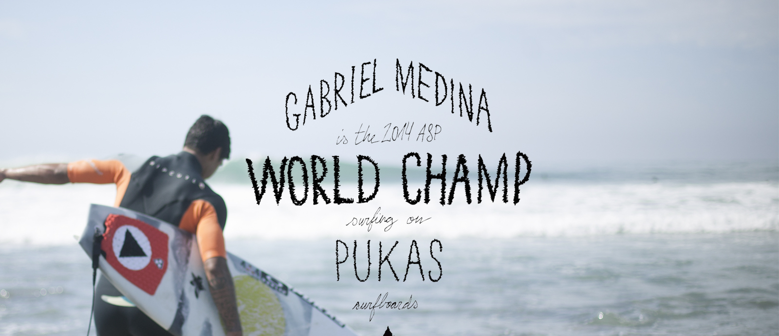 Pukas Surf Gabriel Medina World Champ