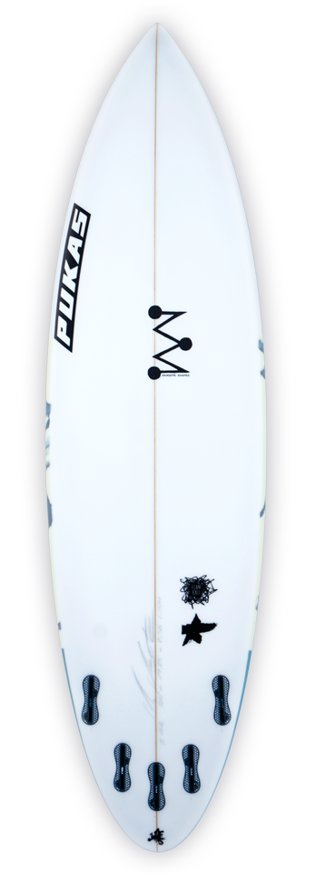 Pukas Surf Surfboards Foamball shaped by Mikel Agote