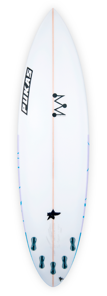 Pukas Surf Surfboards Foamball Step Up shaped by Mikel Agote Pukas Surf Surfboards Foamball Step Up shaped by Mikel Agote