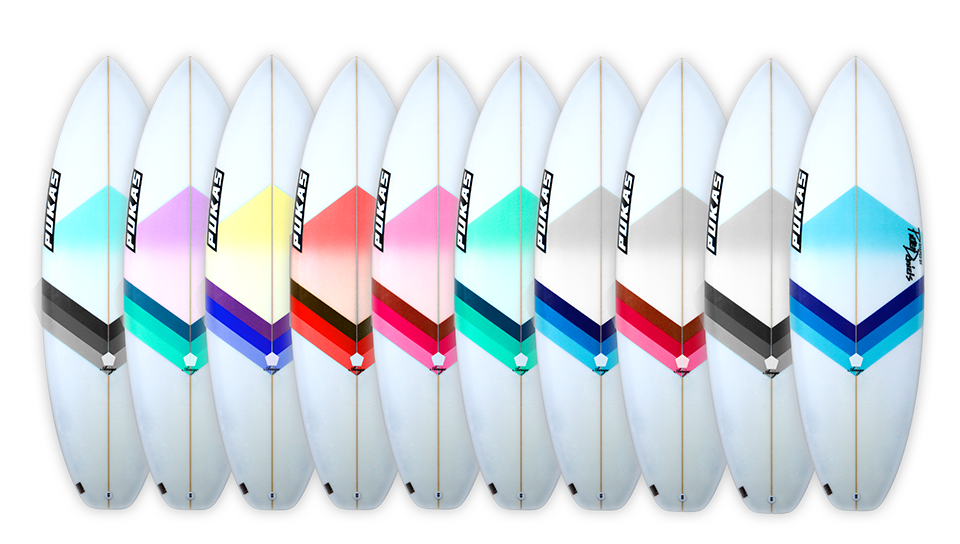 Pukas Surf Surfboards Amigo shaped by Peter Daniels Pukas Surf Surfboards Amigo shaped by Peter Daniels