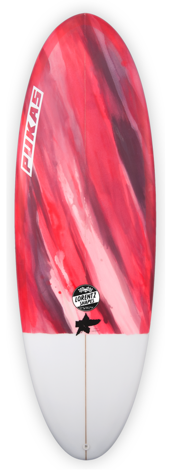 Pukas Surf Surfboards Resin Cake shaped by Axel Lorentz Pukas Surf Surfboards Resin Cake shaped by Axel Lorentz